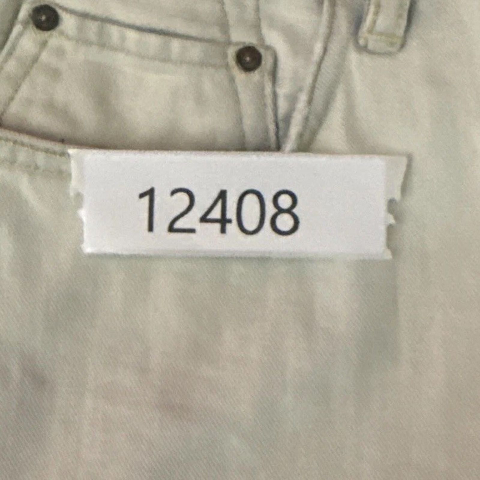 Allsaints AllSaints Switch Denim Shorts Men 33 Bleached Blue Slim Fit Size US 33 - 11 Thumbnail
