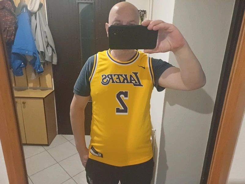 Nike Nike Los Angeles Lakers Lonzo Ball Nba Basketball Jersey Size US L / EU 52-54 / 3 - 11 Thumbnail