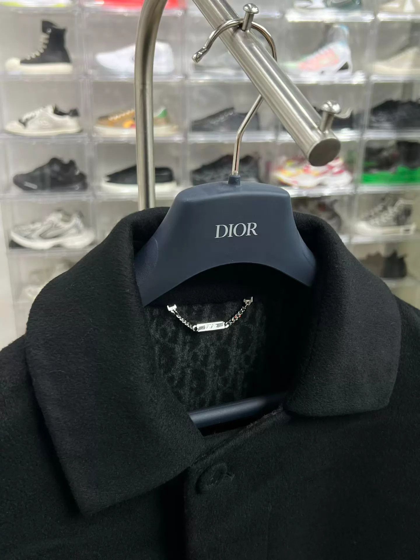 Dior Dior New Wool Coat Print Lining 50 Size US M / EU 48-50 / 2 - 2 Thumbnail
