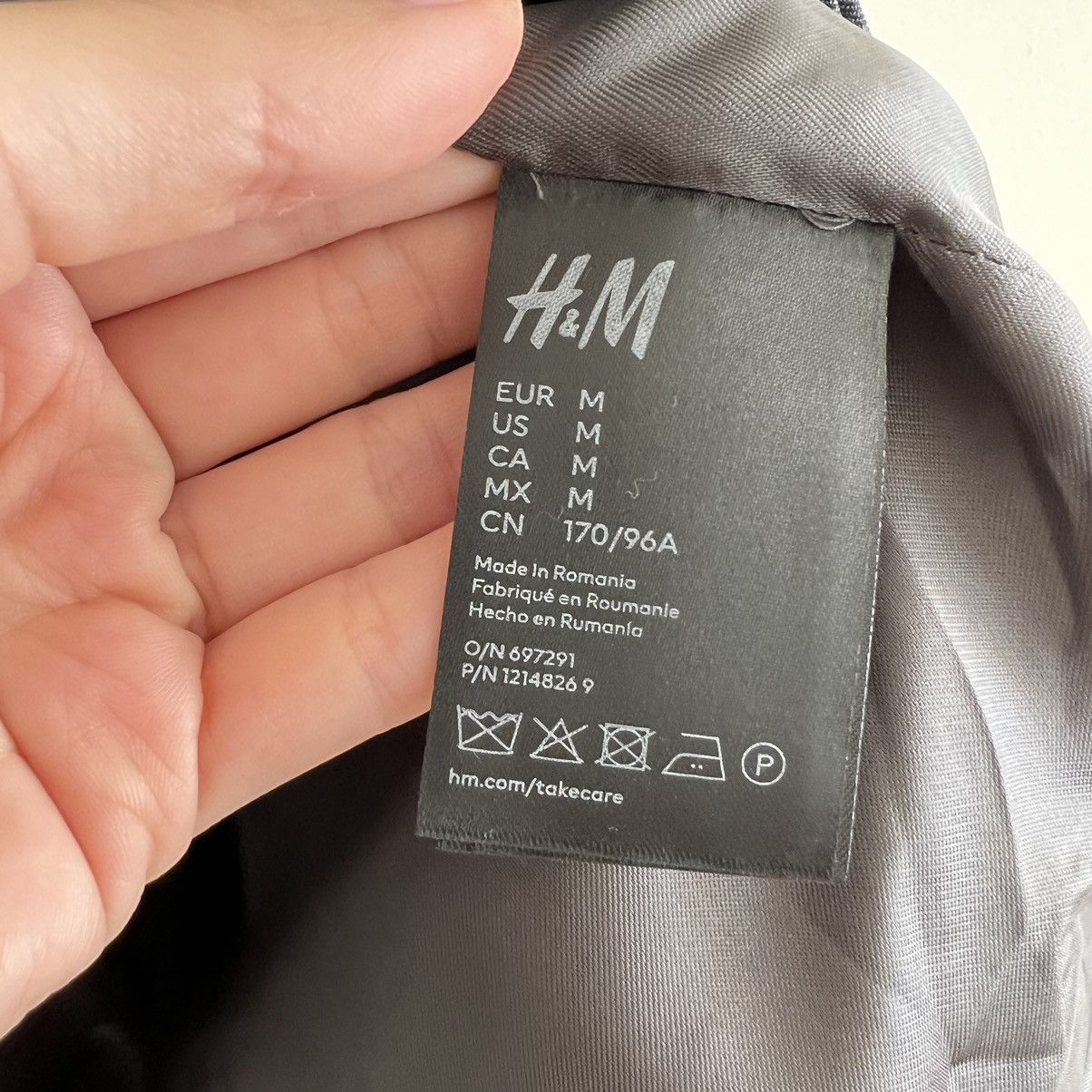 H&M H&M studio 2024 oversized blazer jacket gray size M BD Size M / US 6-8 / IT 42-44 - 5 Thumbnail