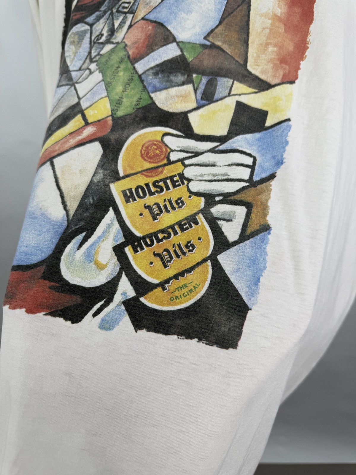 Vintage Vintage 90s Asymmetrical Fresco Art Holsten Picasso Van Gogh Size US XL / EU 56 / 4 - 6 Thumbnail