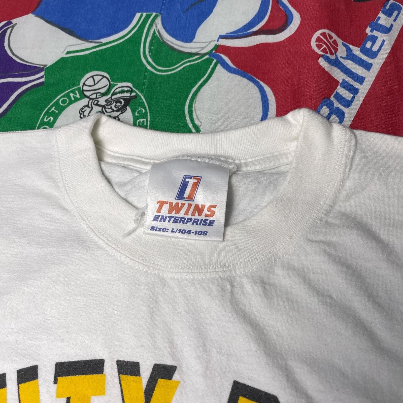 Disney × NHL × Vintage VTG 1990s NHL Anaheim Mighty Ducks Movie Hockey Disney Tee Size US L / EU 52-54 / 3 - 5 Thumbnail