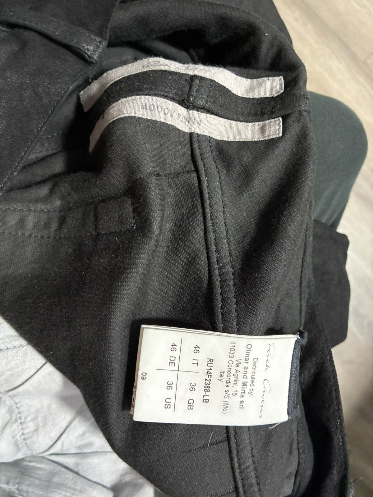 Rick Owens Olmar Lamb Leather Pants Size US 30 / EU 46 - 4 Thumbnail
