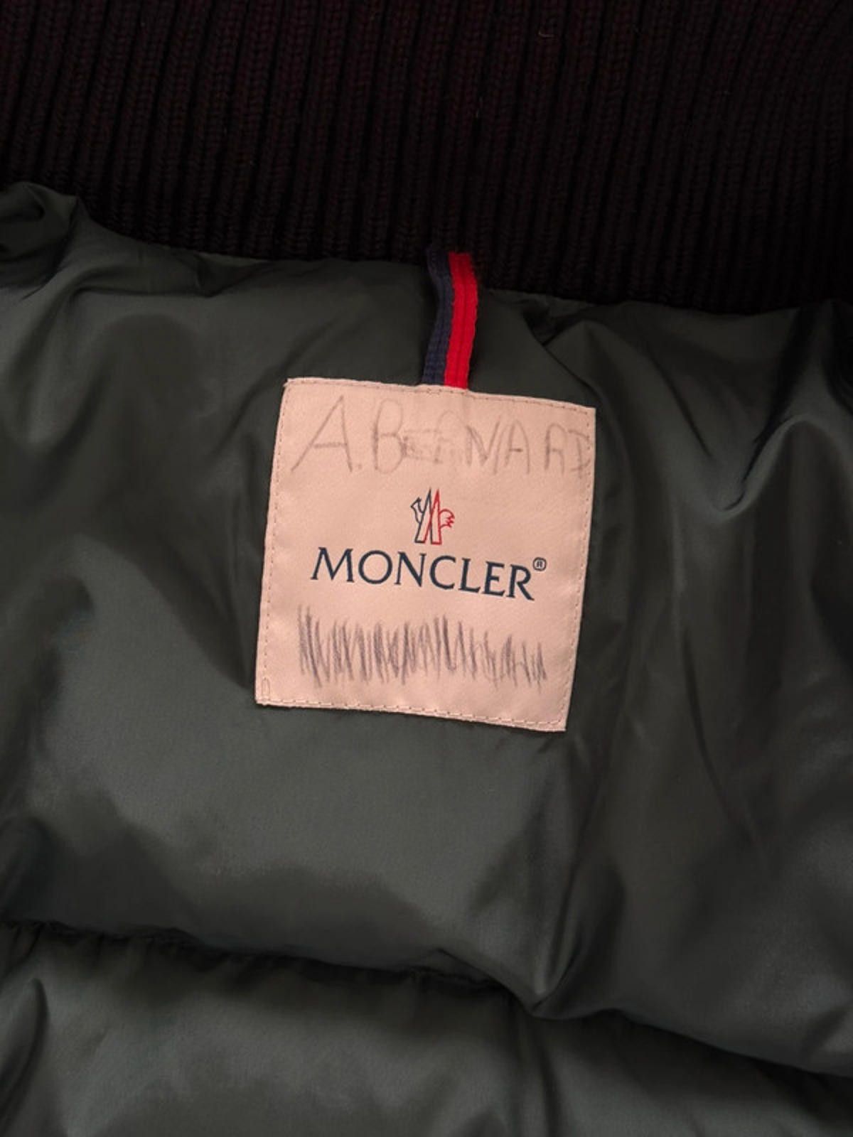 Moncler Moncler Charcoal & Deep Green Down Puffer Jacket Size L / US 10 / IT 46 - 12 Thumbnail
