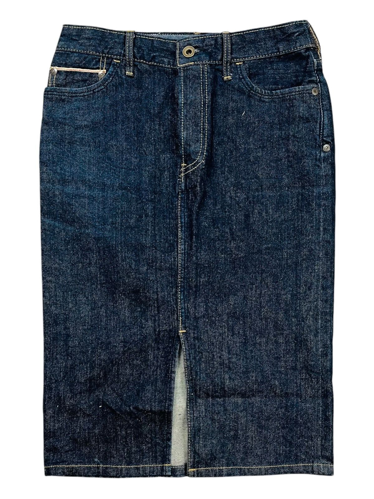If Six Was Nine 2000s G.O.A - Denim Skirt Size 28" / US 6 / IT 42 - 1 Thumbnail