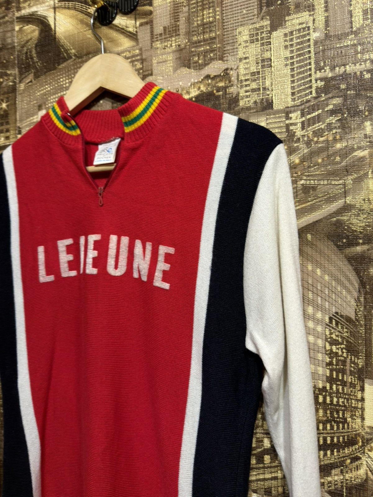 Other Vintage 1970's Lejeune Team Cycling jersey shirt Size US M / EU 48-50 / 2 - 7 Thumbnail
