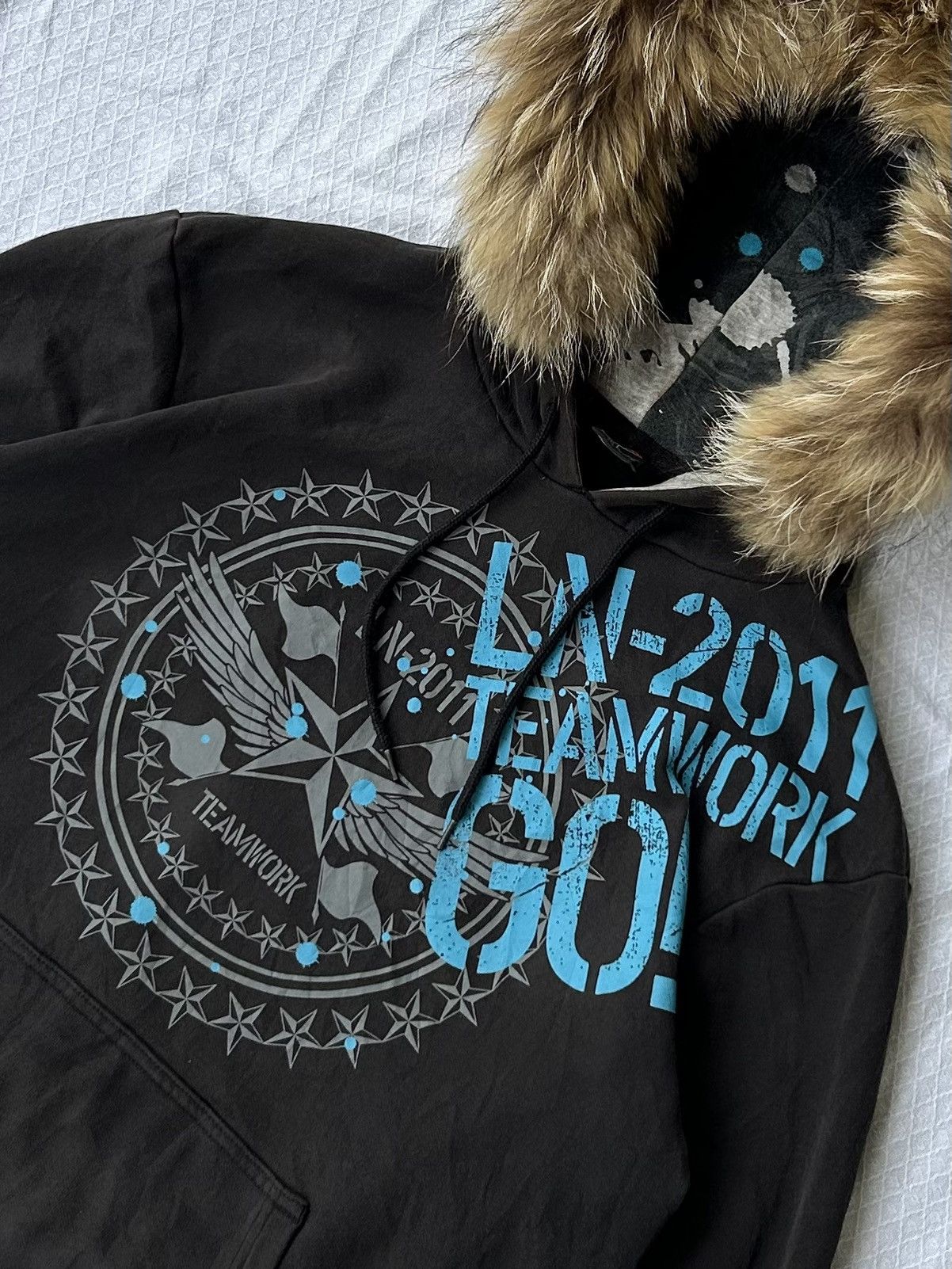 Hysteric Glamour Fur hoodie style Ifsixwasnine lgb Size US L / EU 52-54 / 3 - 5 Thumbnail