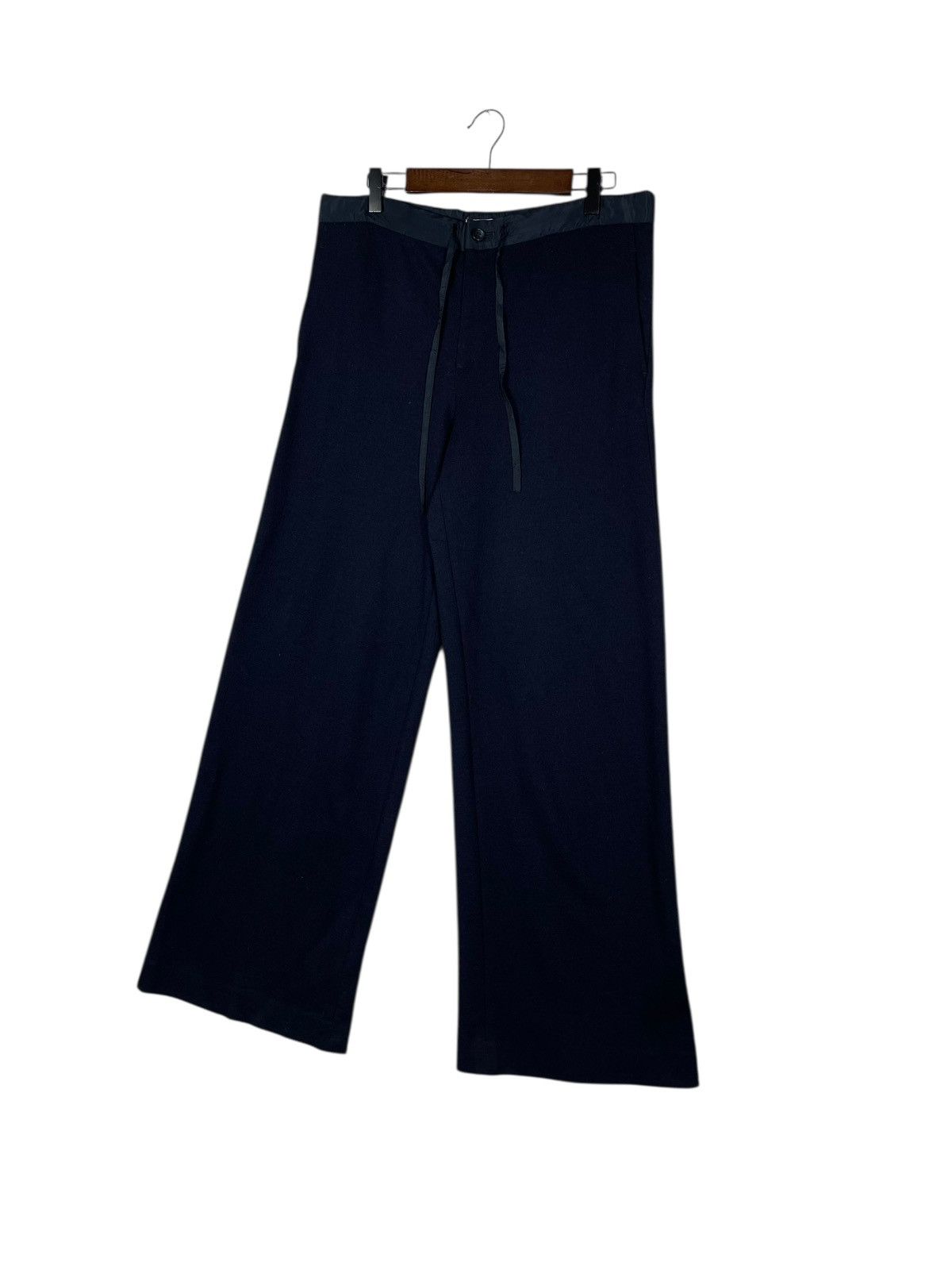 Tsumori Chisato Archive Tsumori Chisato Wool Wide Leg Pants Navy Blue Size 32" / US 10 / IT 46 - 3 Thumbnail