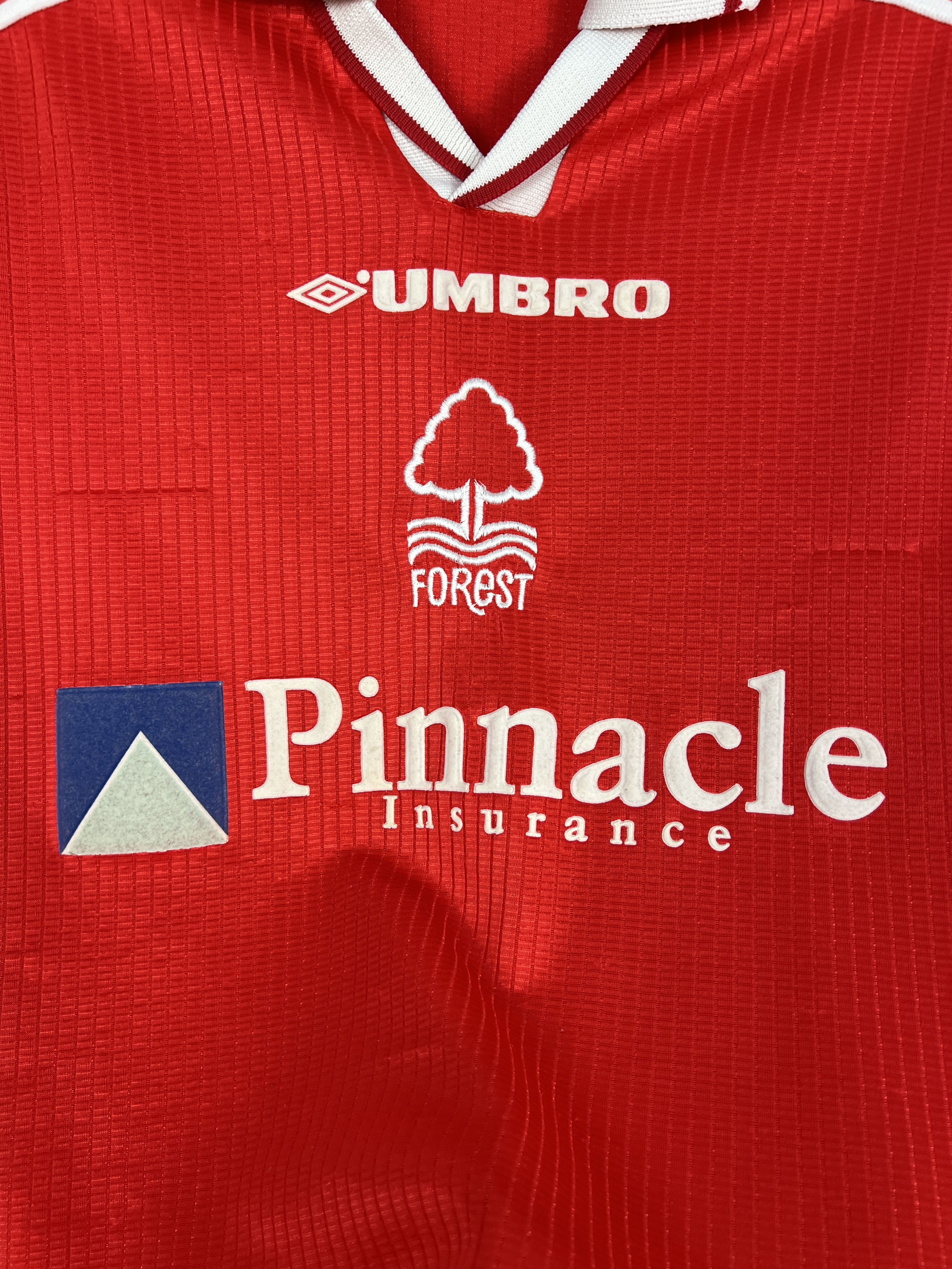 Umbro Nottingham Forest Home football shirt 1998 Soccer Umbro Size US XL / EU 56 / 4 - 3 Thumbnail