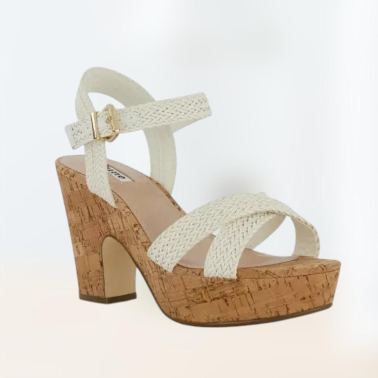 Dune London Dune White Jillys Sandals Size US 8 / IT 38 - 1 Thumbnail