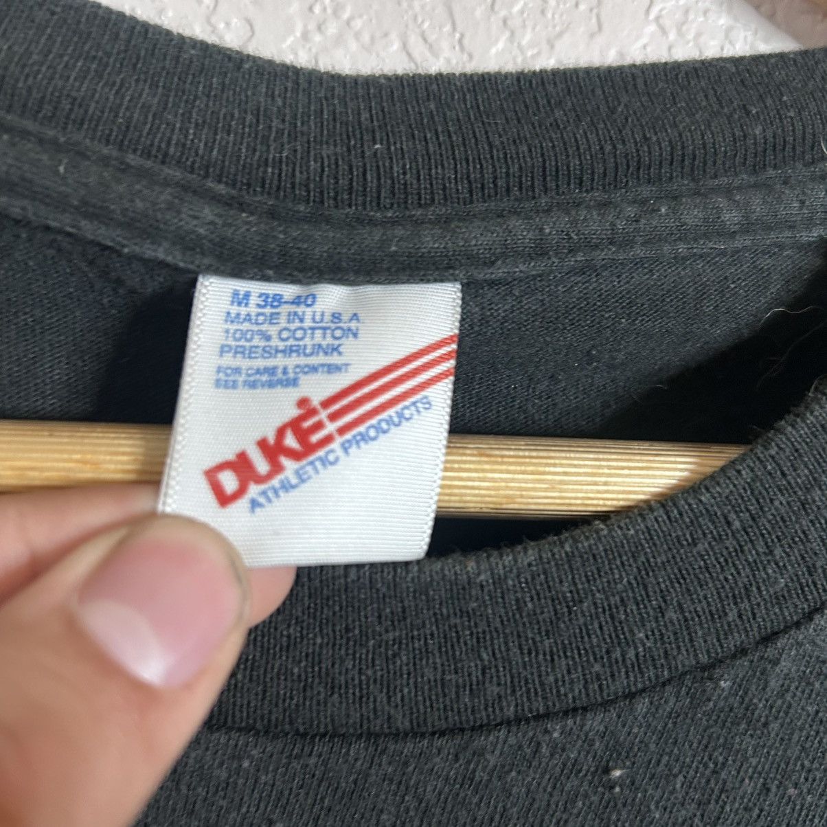 Hanes × Vintage Vintage duke faded black blank tee shirt Size US M / EU 48-50 / 2 - 3 Thumbnail