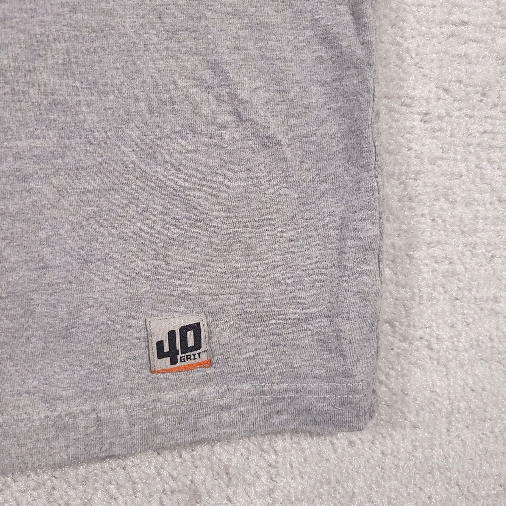 Vintage Duluth Trading Shirt Mens 3XL Gray 40 Grit Pocket Workwear Relaxed Short Sleeve Size US XXL / EU 58 / 5 - 5 Thumbnail