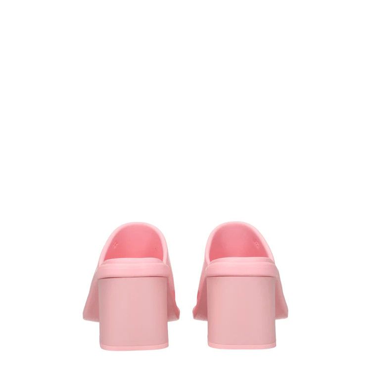 Miu Miu ob1o1e1124 Rubber Slippers in Pink Size US 9 / IT 39 - 5 Thumbnail