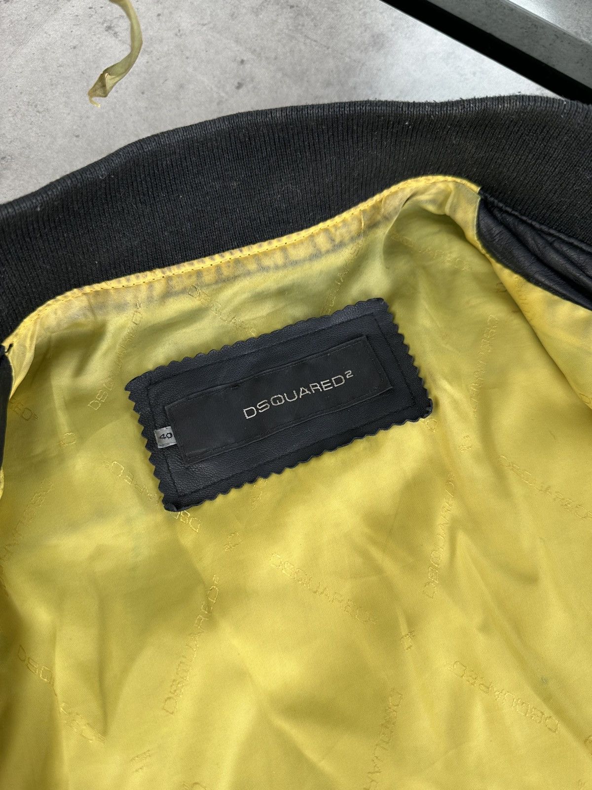 Dsquared2 Dsquared2 Leather Jacket Size S / US 4 / IT 40 - 10 Thumbnail