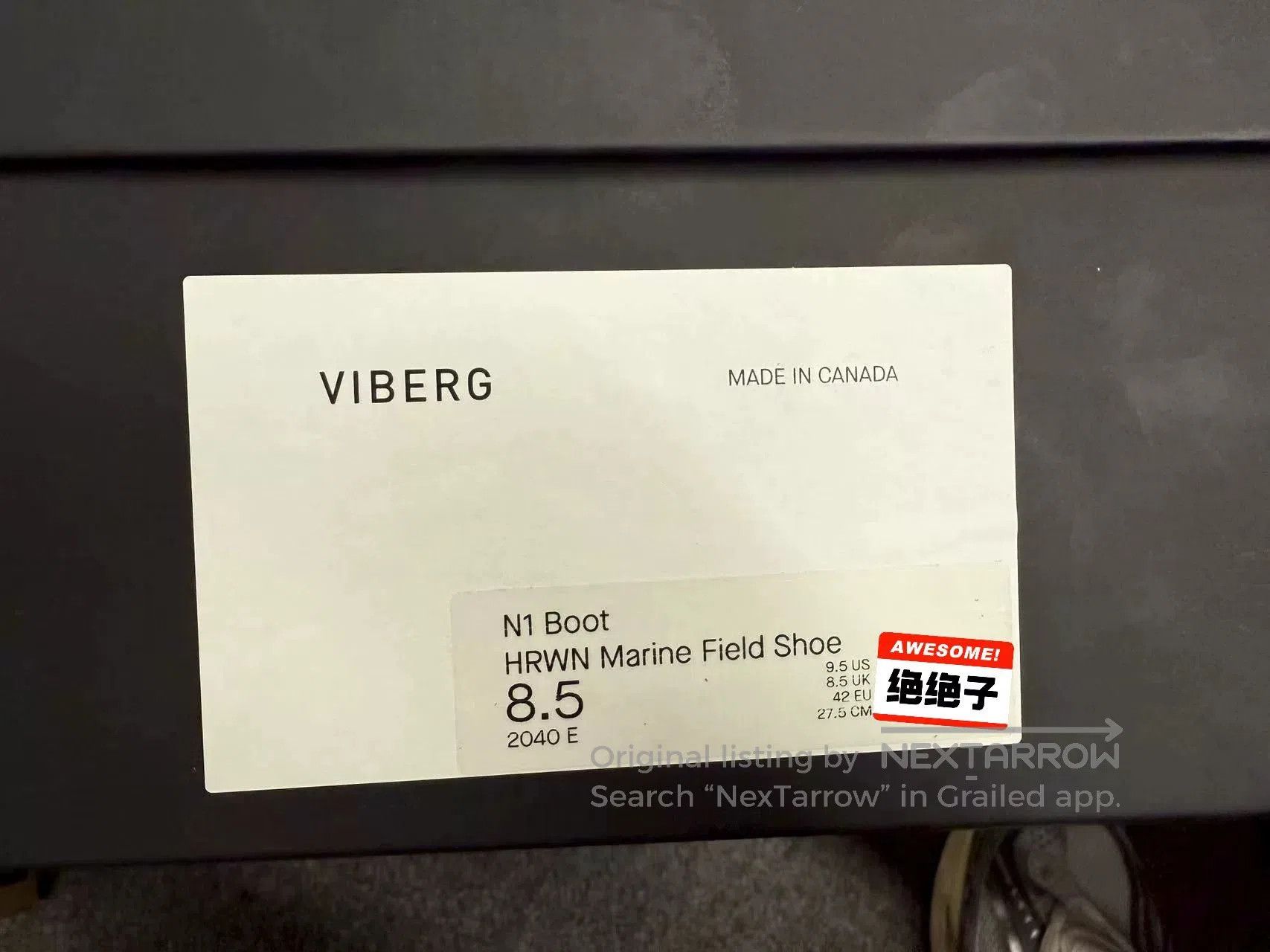 Viberg VIBERG 2040 N1 Boot. Size US 8.5 / EU 41-42 - 9 Thumbnail