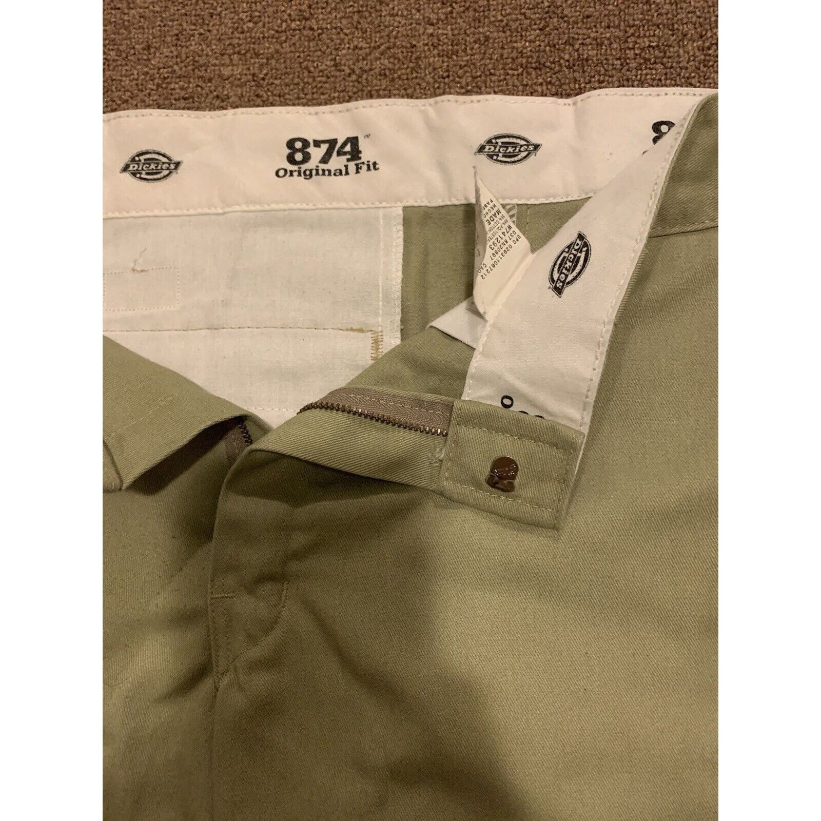 Dickies Dickies 874 Pants Men 30x32 Original Fit Tan Flat Work Pants Size US 30 / EU 46 - 2 Thumbnail