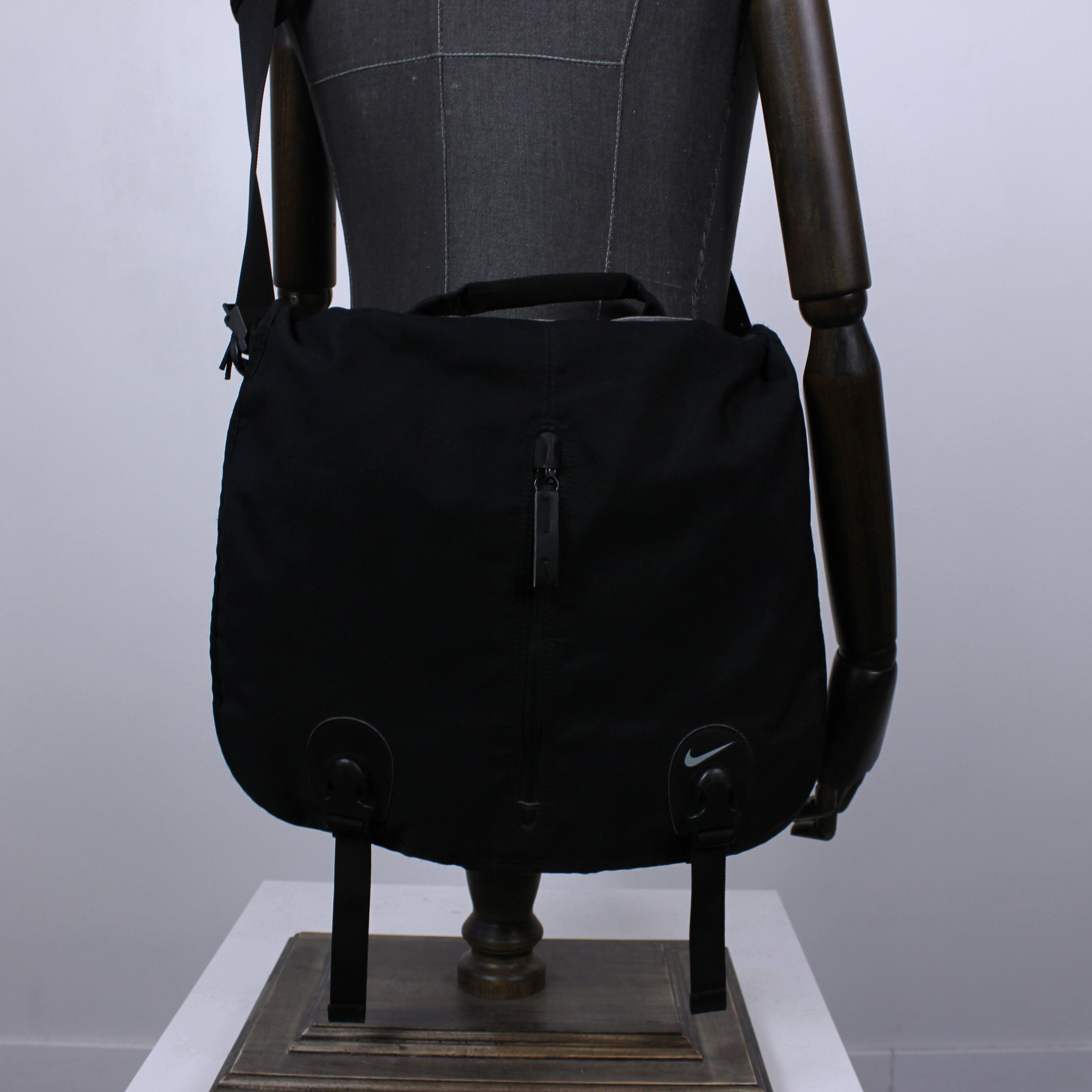 Nike Nike messenger black rare one size bag one size Size ONE SIZE - 3 Thumbnail