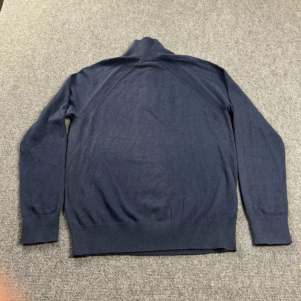 Banana Republic Banana Republic Sweater Mens Large 1/4 Zip Mock Neck Size US L / EU 52-54 / 3 - 6 Thumbnail