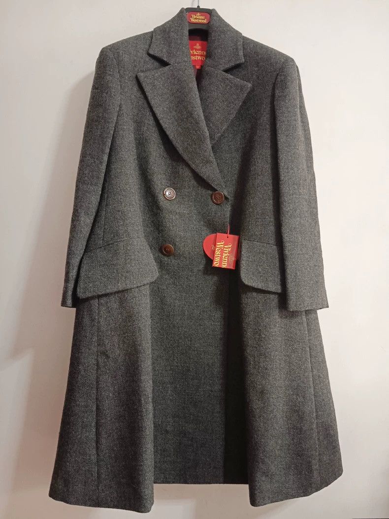 Vivienne Westwood vivienne westwood Full wool double lapel coat Size XS / US 0-2 / IT 36-38 - 1 Thumbnail