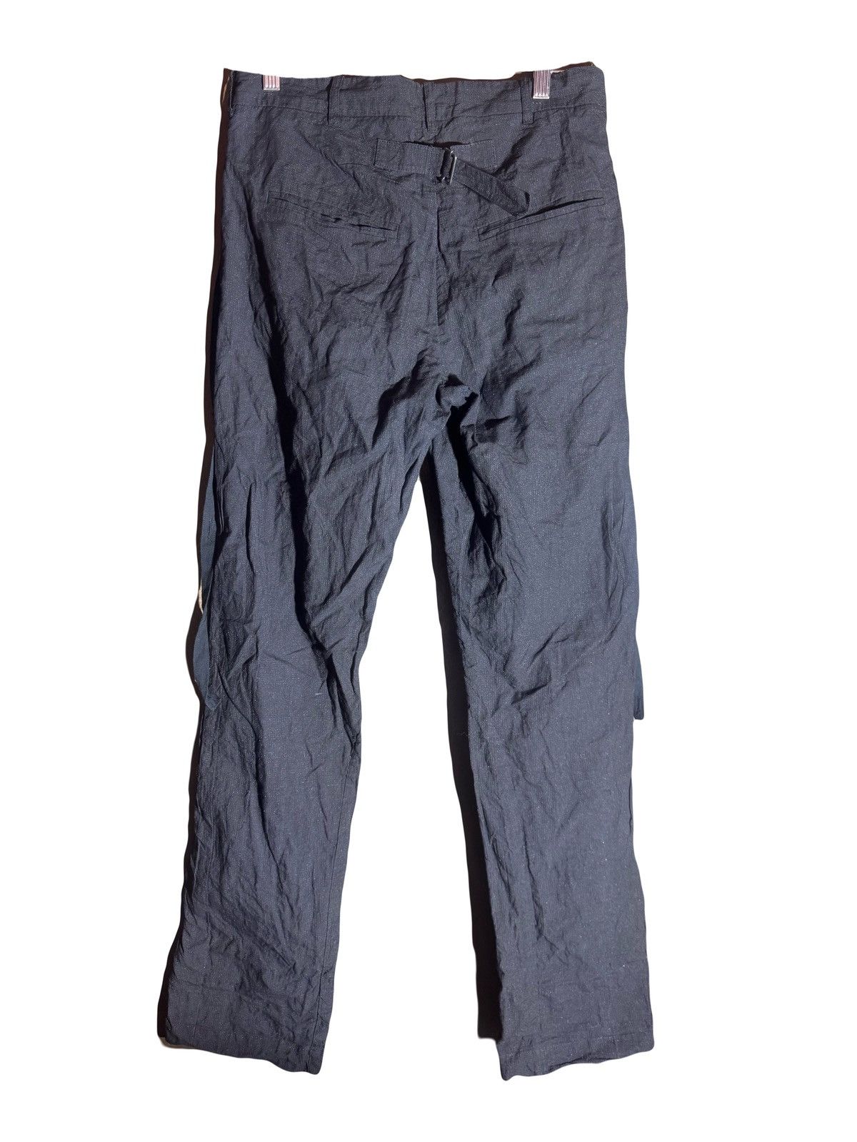 Ann Demeulemeester ann demeulemeester vintage cotton metal pants 38 Size 27" / US 4 / IT 40 - 3 Thumbnail