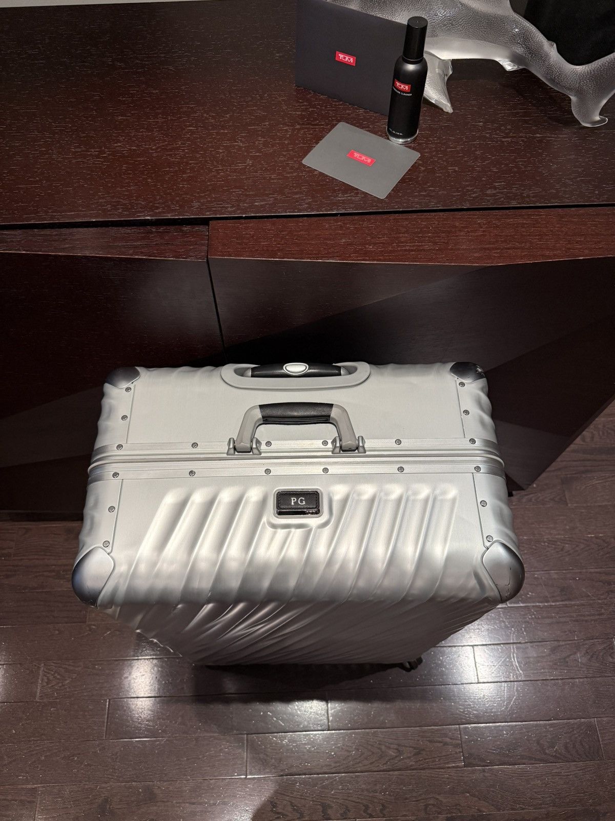 Tumi TUMI Extended Trip Packing Case Silver Aluminum 31” Luggage Size ONE SIZE - 7 Thumbnail