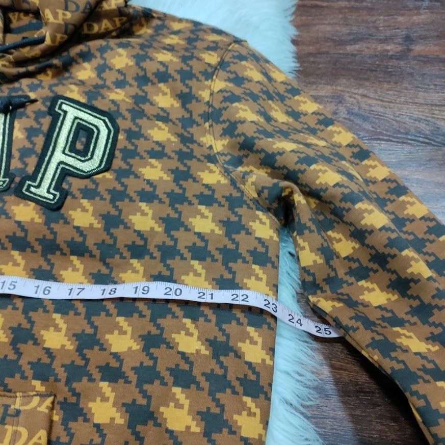 Dapper Dan × Gap NWT Gap x Dapper Dan DAP GAP Unisex M/L Houndstooth Hoodie & Size US 32 / EU 48 - 11 Thumbnail