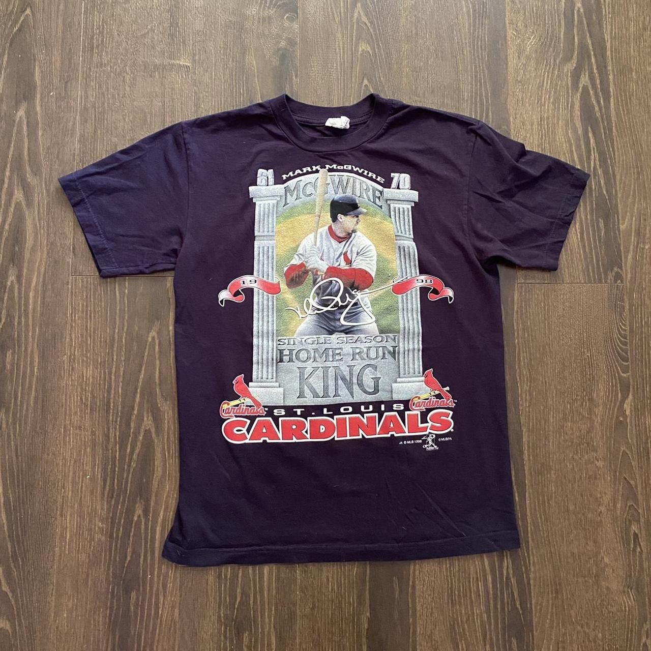 MLB Vintage 1998 home run king cardinals tee Size US M / EU 48-50 / 2 - 1 Thumbnail