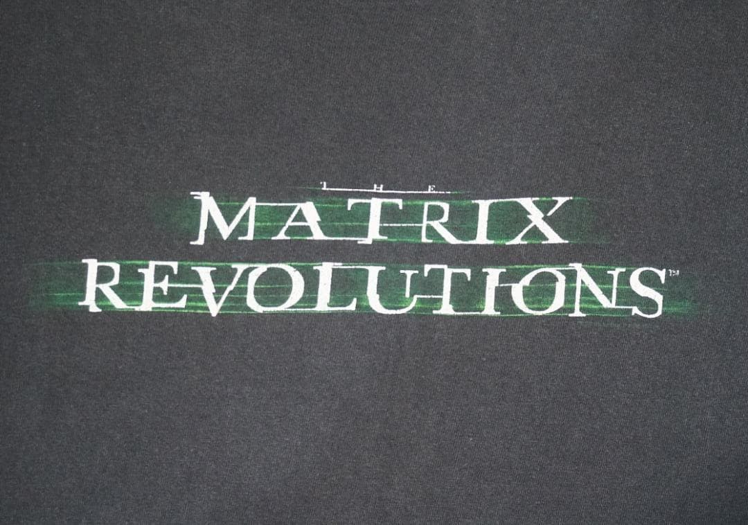 Vintage 00's Matrix Revolutions T-Shirt Movie Vintage Size US L / EU 52-54 / 3 - 2 Thumbnail