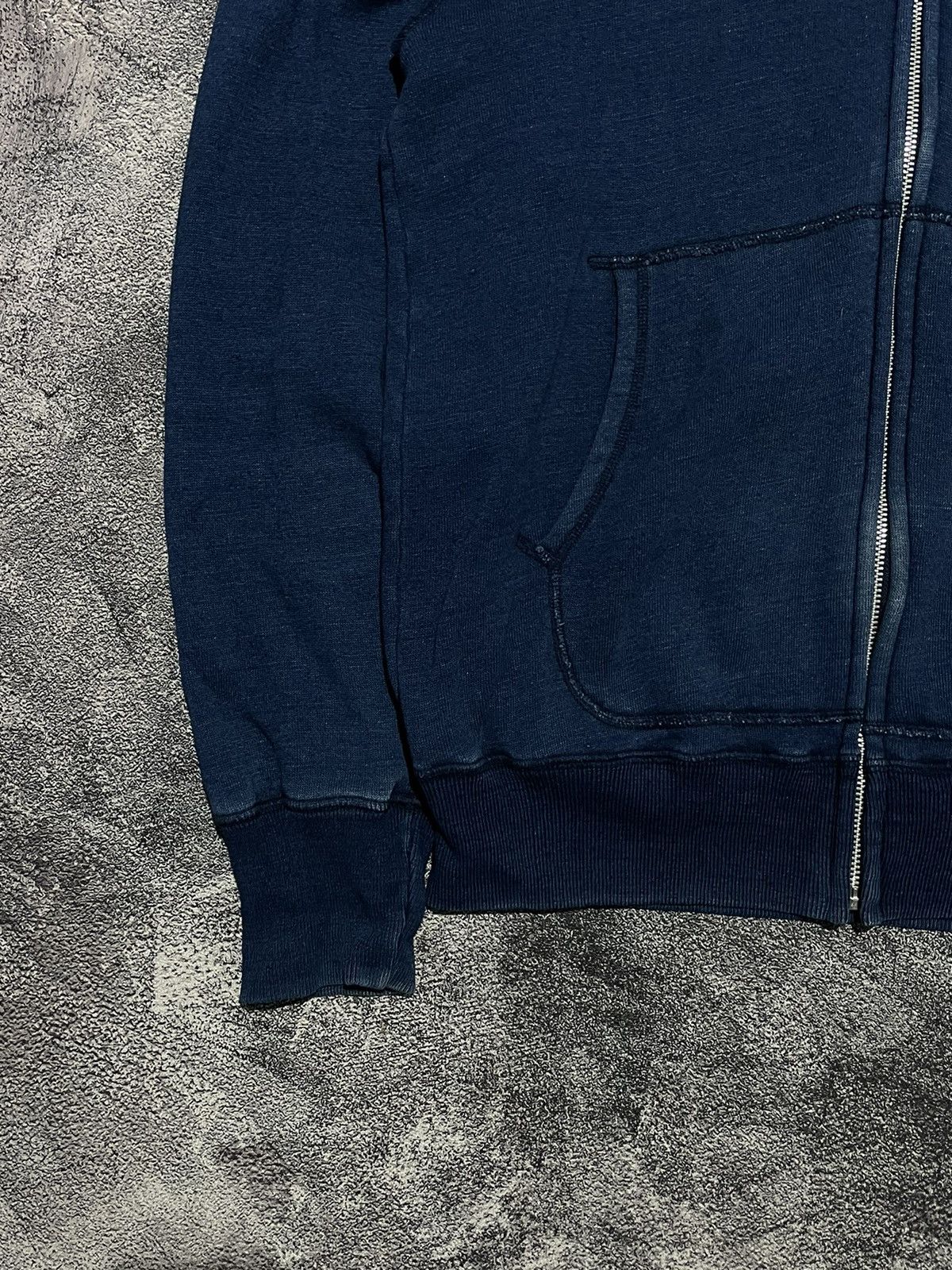 Blue Blue Japan Blue Blue Zipper Hoodie Jacket Blue Indigo Size US M / EU 48-50 / 2 - 4 Thumbnail