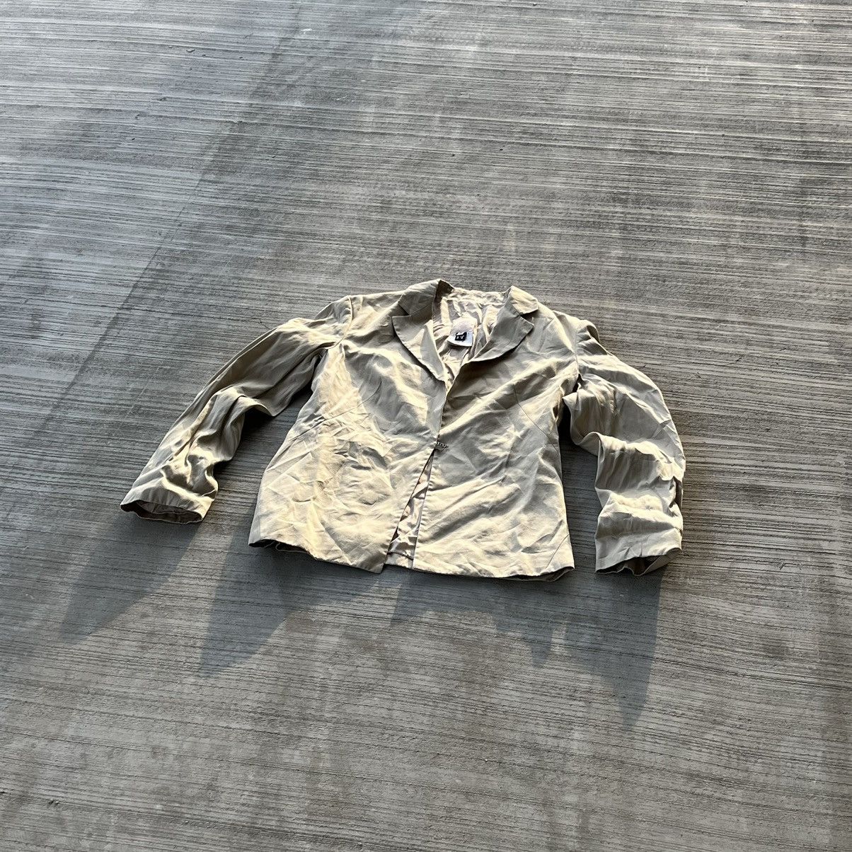 Versus Versace Versus Versace Vintage Beige Luxury Jacket Size M / US 6-8 / IT 42-44 - 1 Thumbnail
