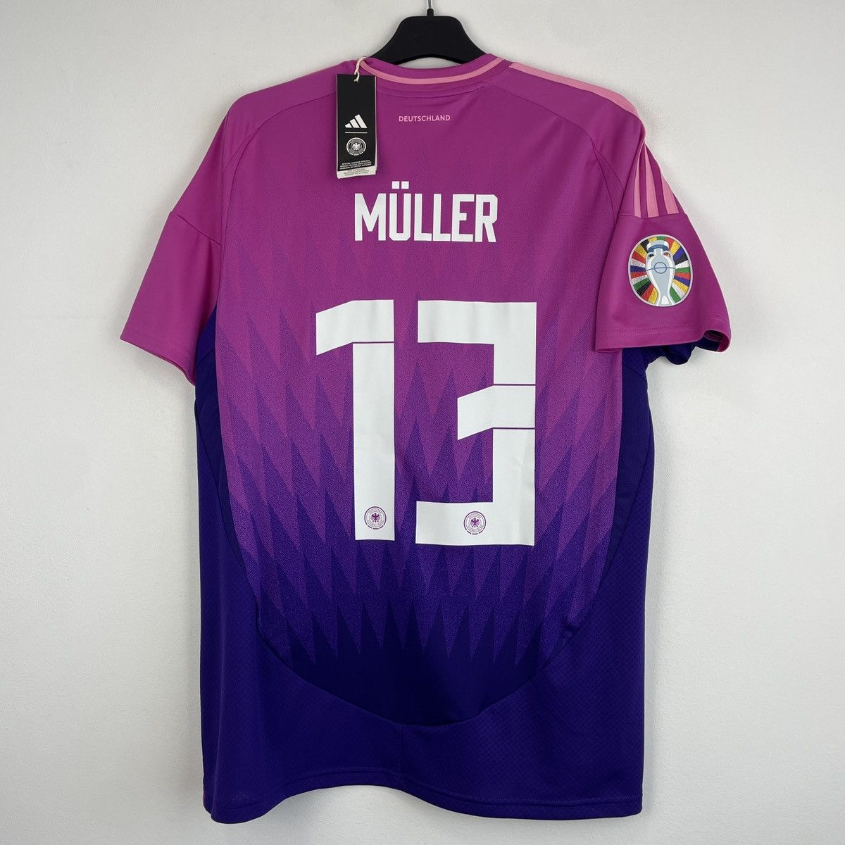 Germany Thomas Muller Adidas Pink Jersey Euro 2024 size L