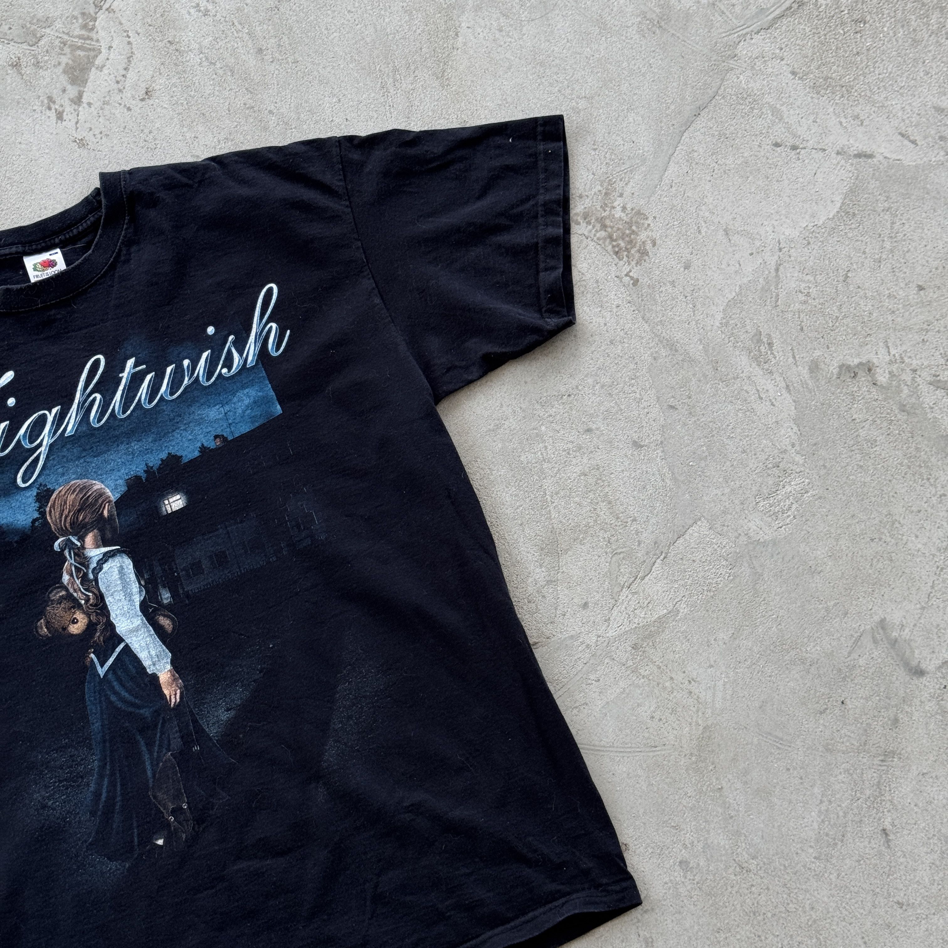 Vintage Vintage 90s Nightwish Metal Band Crewneck Tee Shirt Size US XL / EU 56 / 4 - 3 Thumbnail