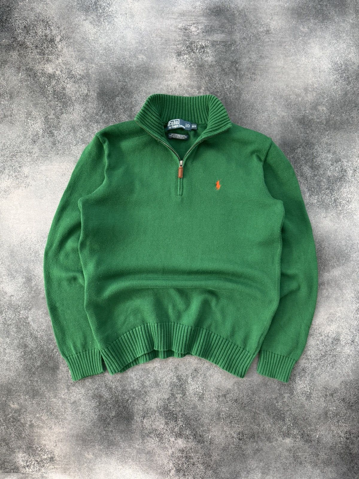 Polo Ralph Lauren Vintage Polo Ralph Lauren Zip 1/4 Knit Sweater Old Money Y2K Size US S / EU 44-46 / 1 - 1 Thumbnail