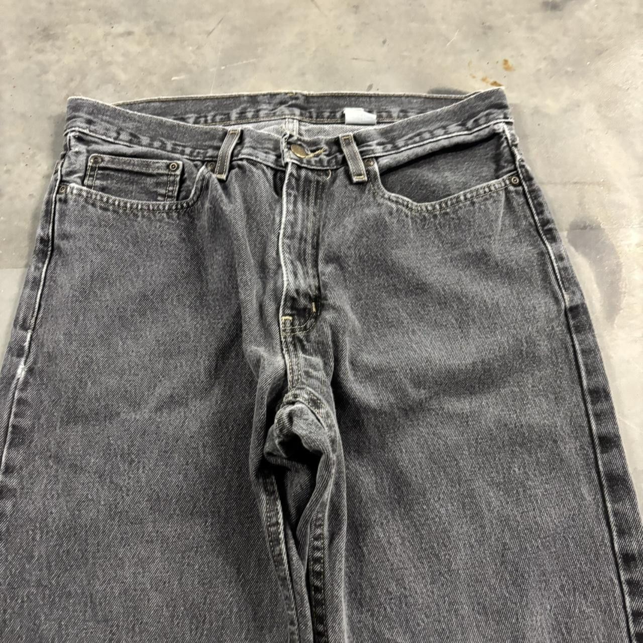 Vintage Crazy Vintage Y2K/2000s Grunge Faded Black Streetwear Denim Jeans! 32x30 Size US 32 / EU 48 - 5 Thumbnail