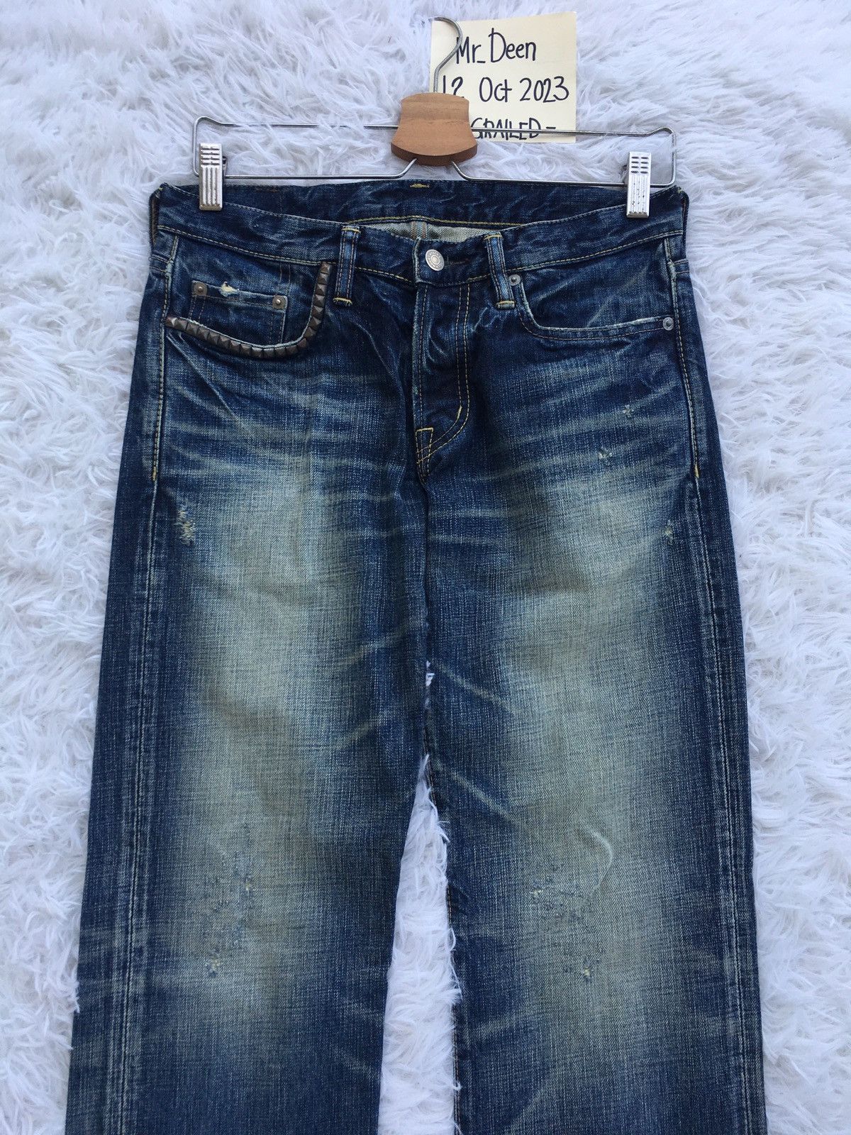 Hysteric Glamour Rare Vintage Hysteric Glamour Washed Jean/Denim Size US 30 / EU 46 - 7 Thumbnail