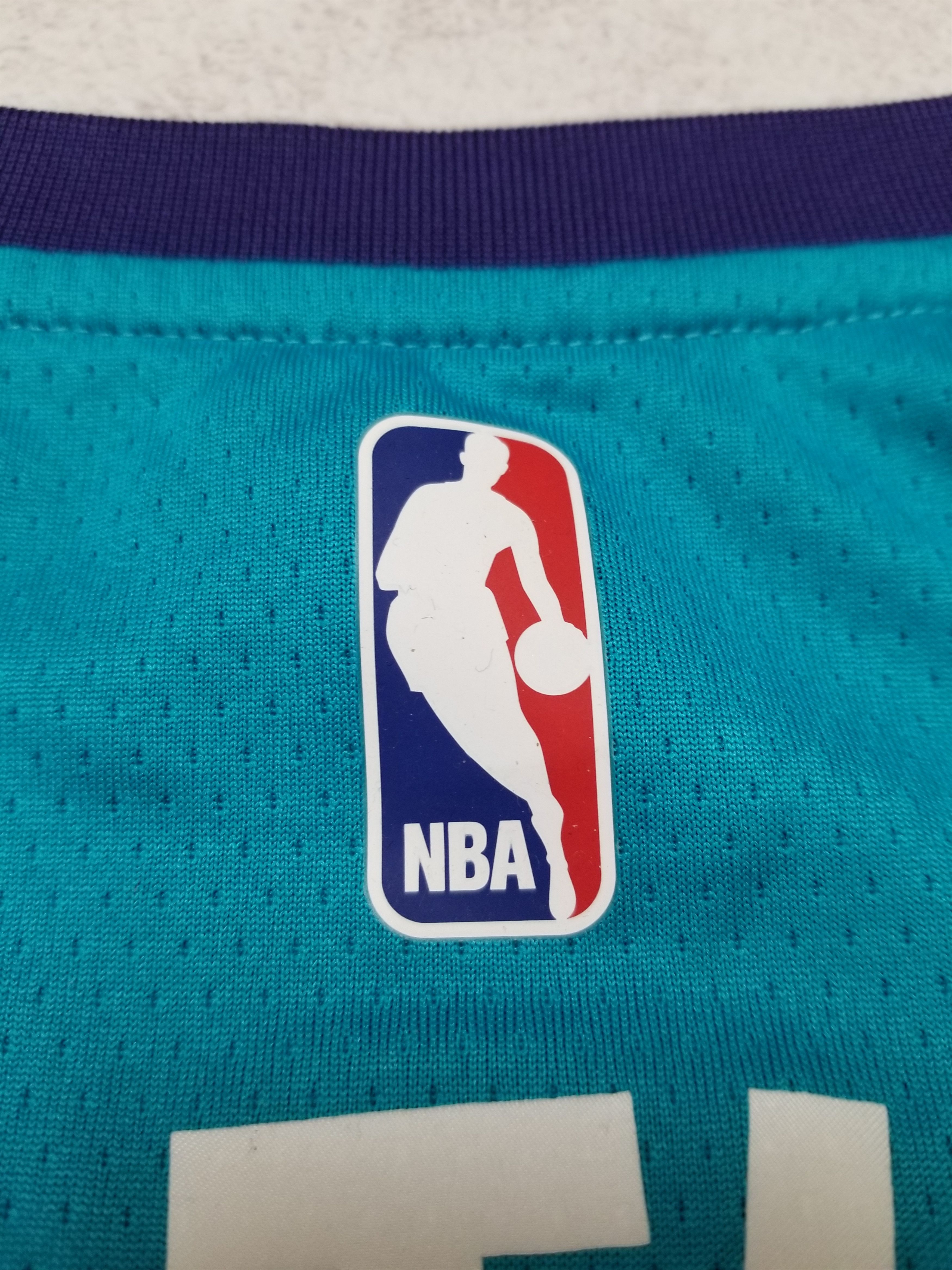 Jordan Brand Charlotte Hornets Batum #5 Jordan Swingman Jersey Size US XL / EU 56 / 4 - 4 Thumbnail