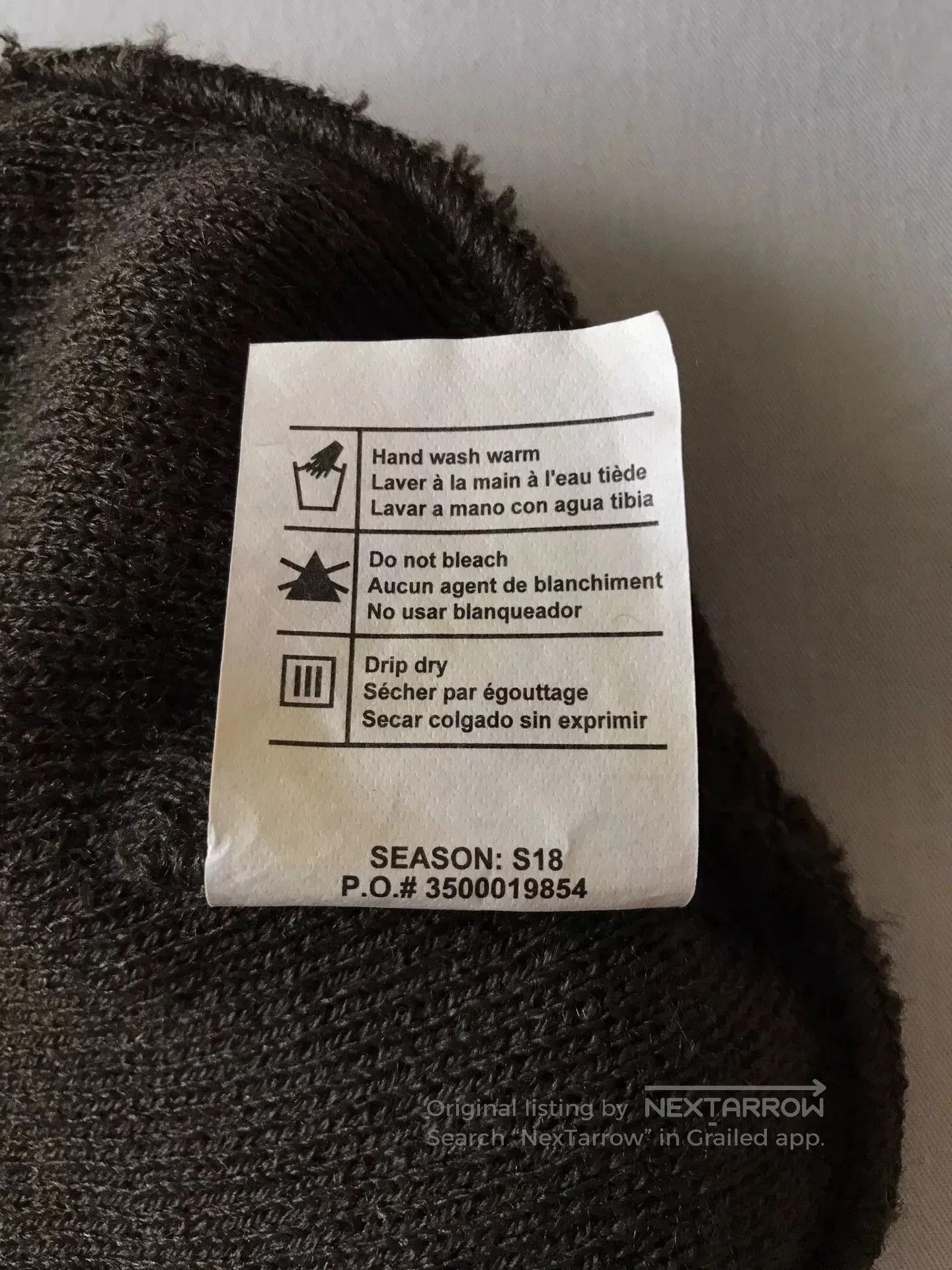 Carhartt Carhartt A18 DGR Dark Green Beanie. Size ONE SIZE - 9 Thumbnail