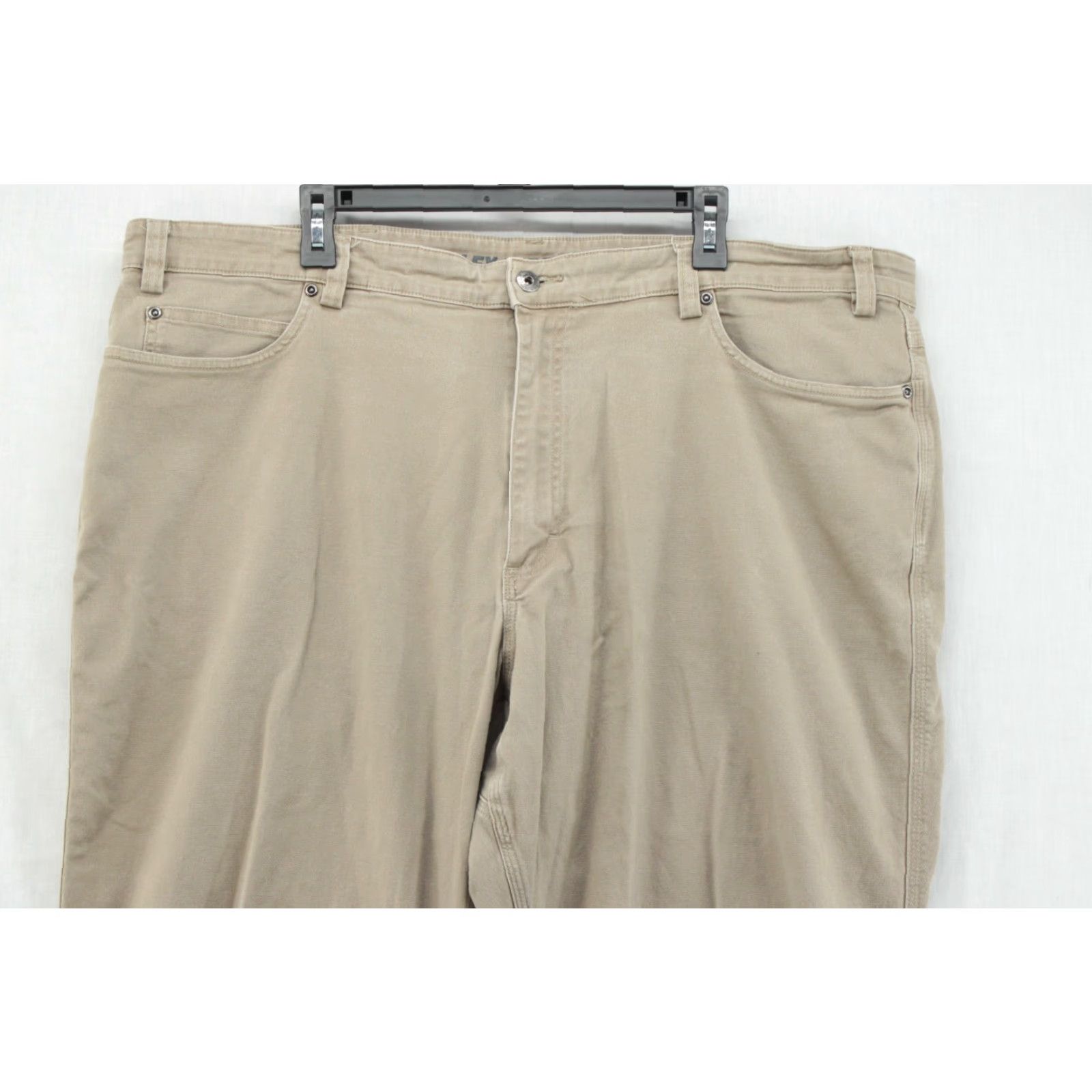 CO Duluth Cargo Pants Men 46x29 Brown Canvas Flex Fire Hose C19 Vintage No Size US 30 / EU 46 - 2 Thumbnail
