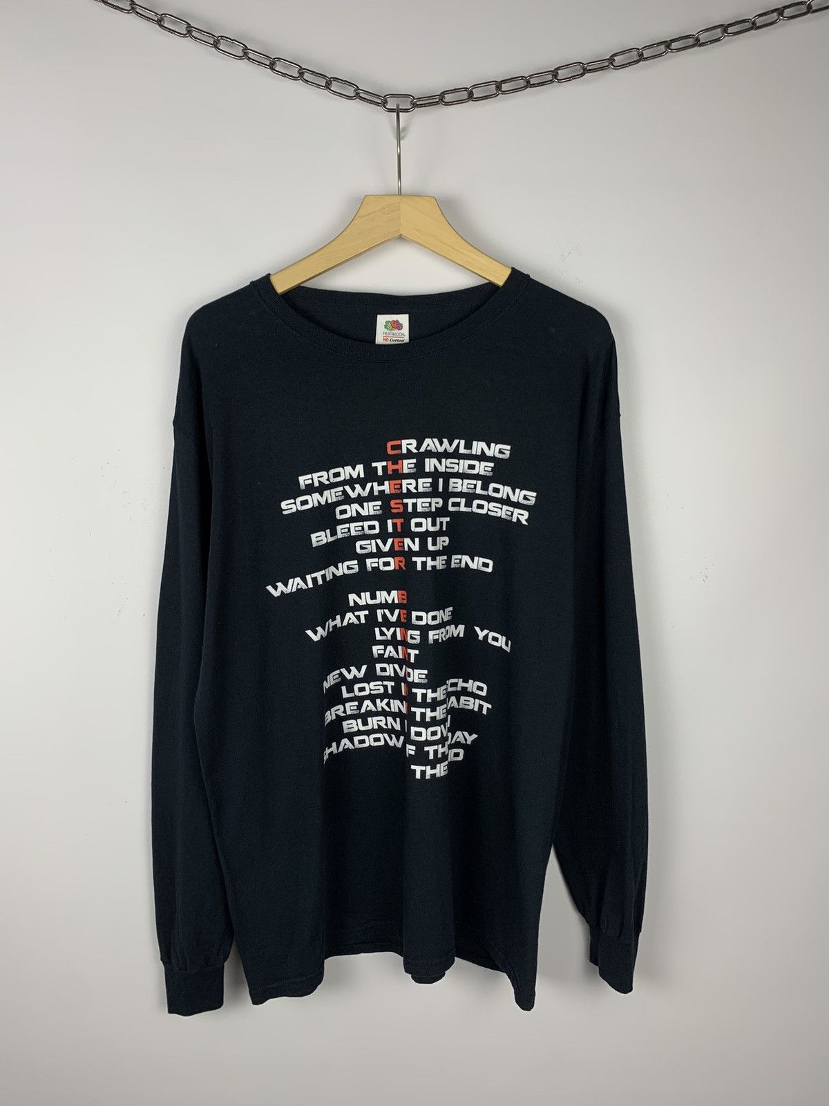 Band Tees Linkin Park Chester Bennington Long Sleeve T-Shirt Size L Size US L / EU 52-54 / 3 - 1 Thumbnail