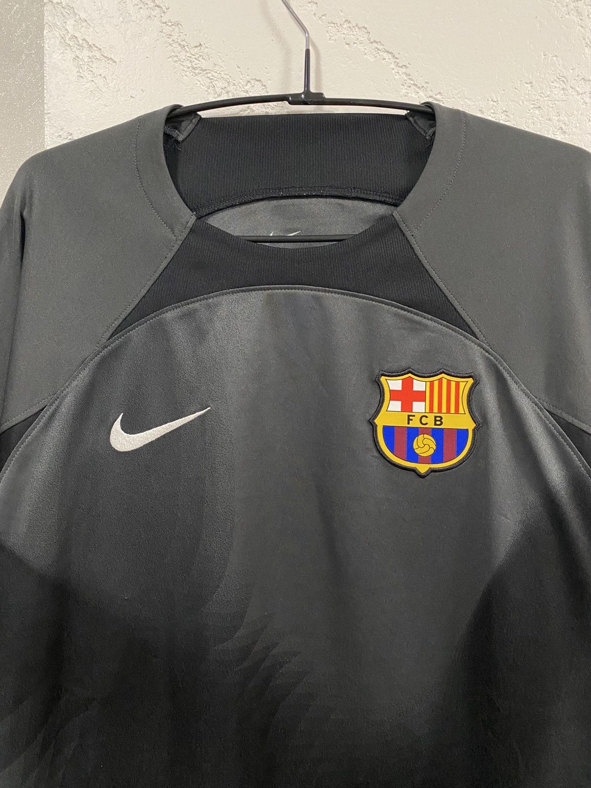 Nike Nike Barcelona 2021 Long Sleeve Shirt Soccer Jersey Size US L / EU 52-54 / 3 - 2 Thumbnail