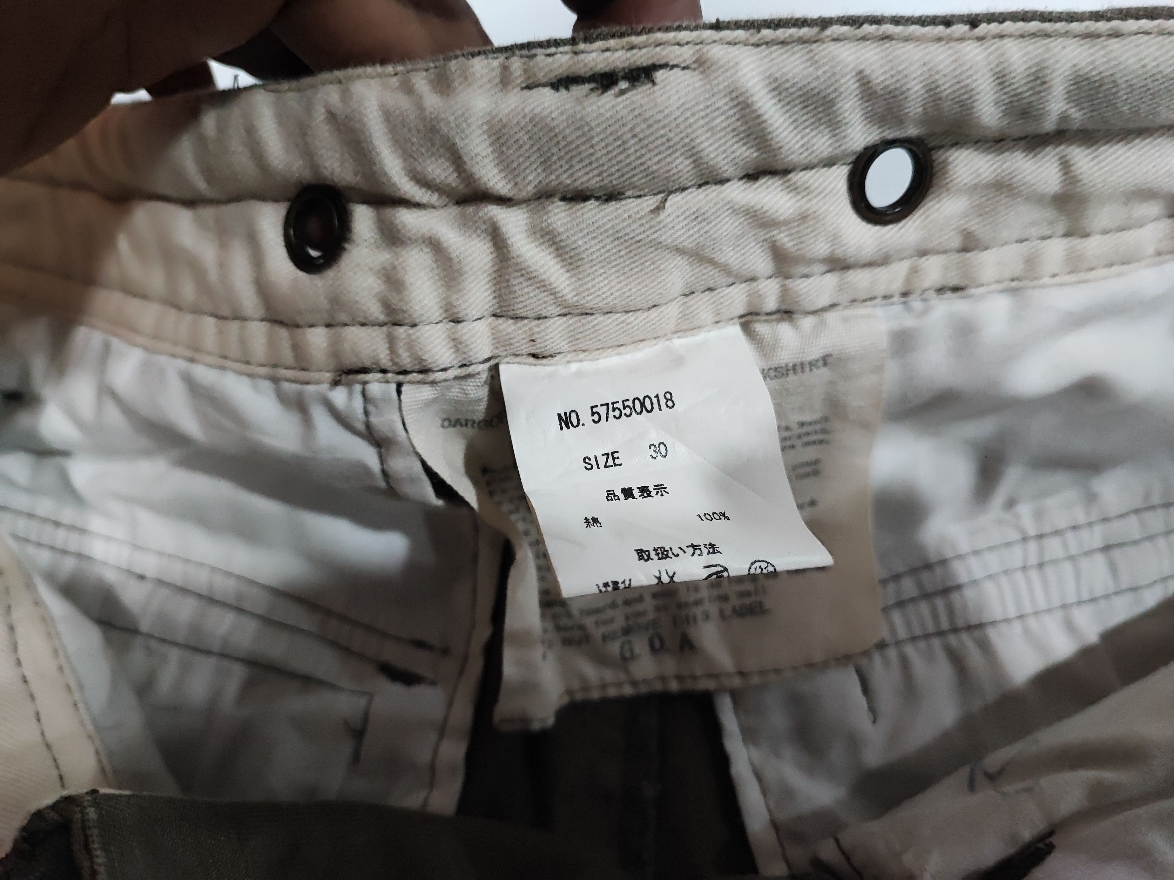 GOA Bondages GOA Military Cargo Pants Size US 30 / EU 46 - 10 Thumbnail