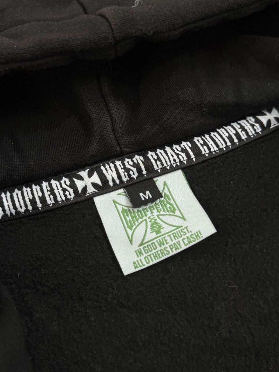 West Coast Choppers 90’S Rare West Coast Choppers Hoodie OG Print Crazy Y2k Size US M / EU 48-50 / 2 - 14 Thumbnail