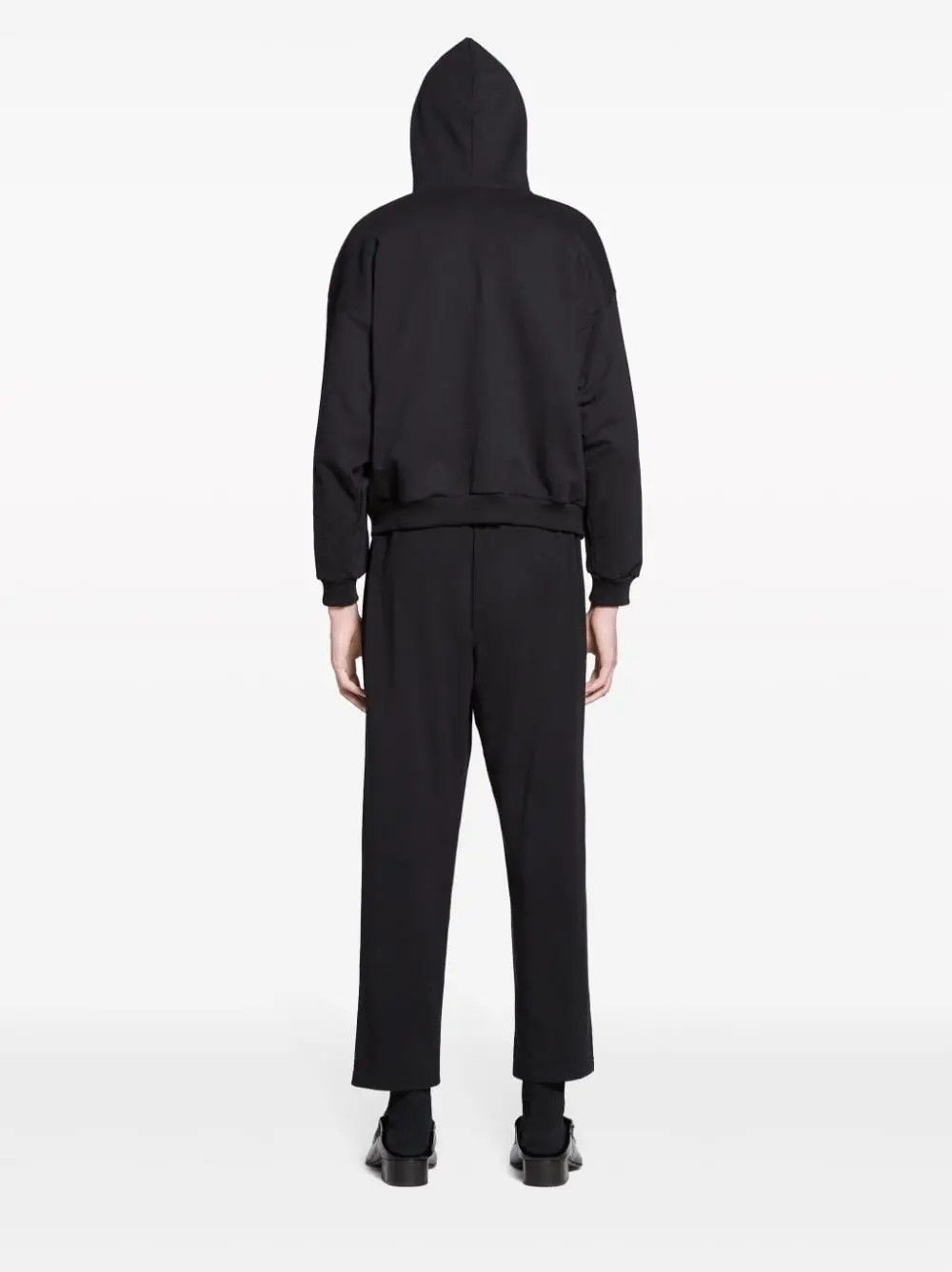 Balenciaga o1mt1gz0225 Hoodie Medium Fit in Black Size US L / EU 52-54 / 3 - 4 Thumbnail