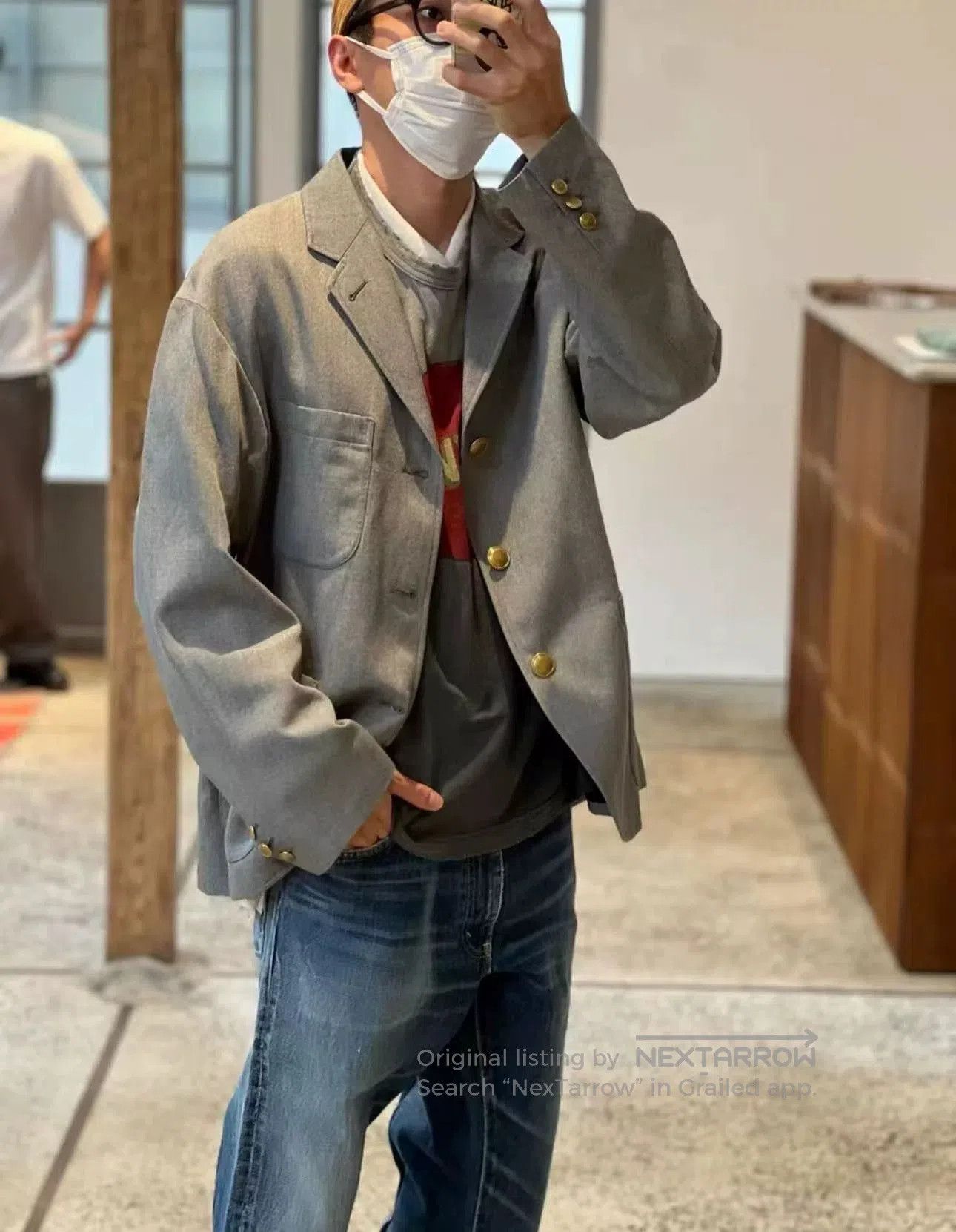 Visvim VISVIM FALKLAND ACADEMY BLAZER. Size US L / EU 52-54 / 3 - 3 Thumbnail