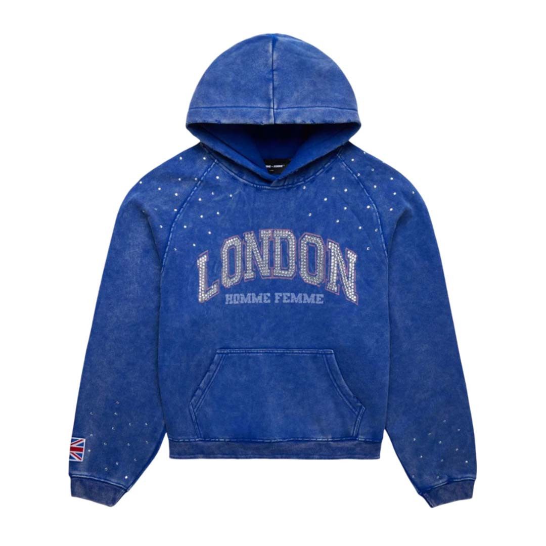 Homme + Femme La Homme Femme World Tour London Blue Hoodie Size US M / EU 48-50 / 2 - 1 Thumbnail