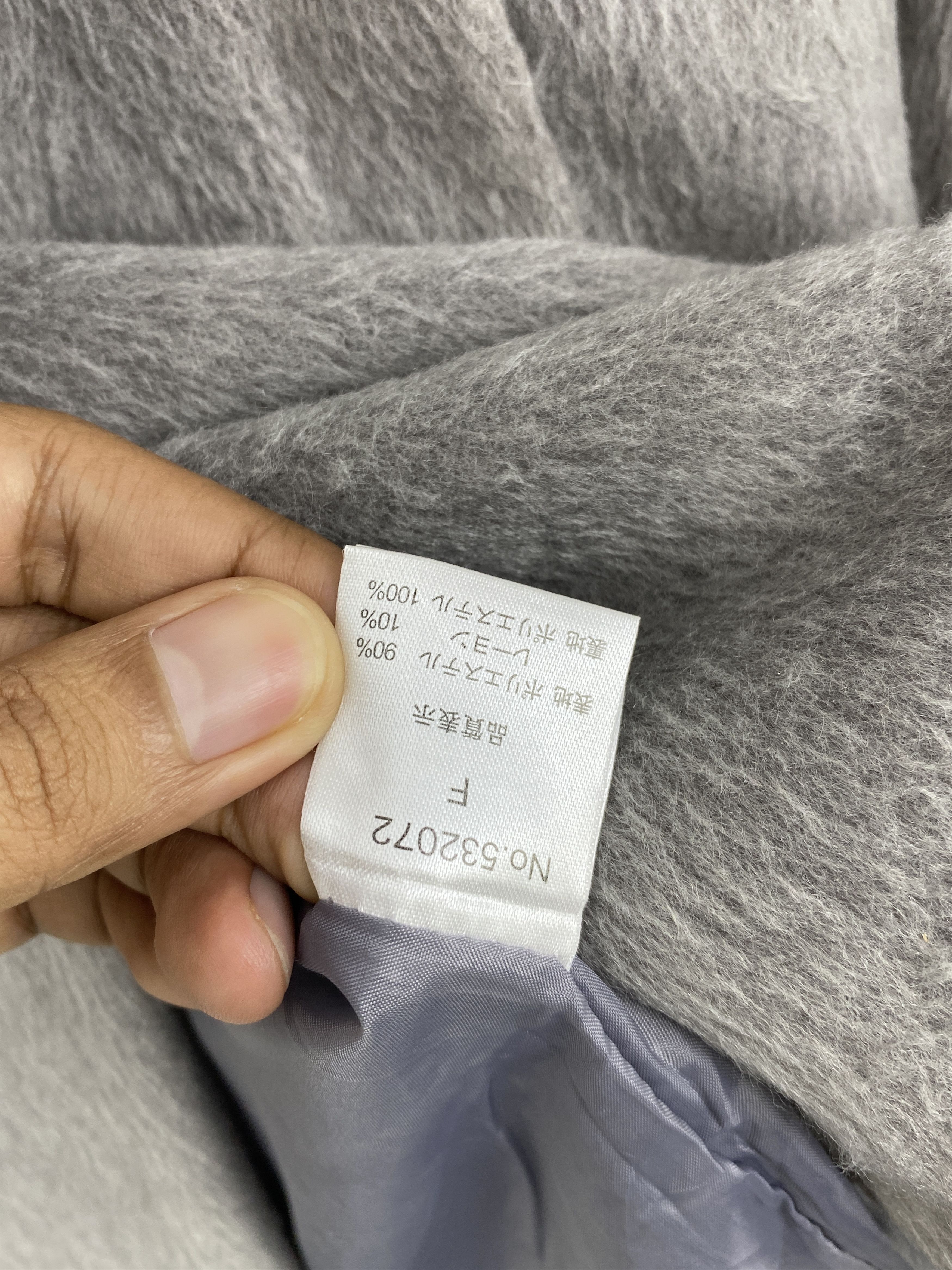 Japanese Brand Vtg Japan Brand Double Breasted Sherpa Fleece Jacket JA0059 Size M / US 6-8 / IT 42-44 - 7 Thumbnail