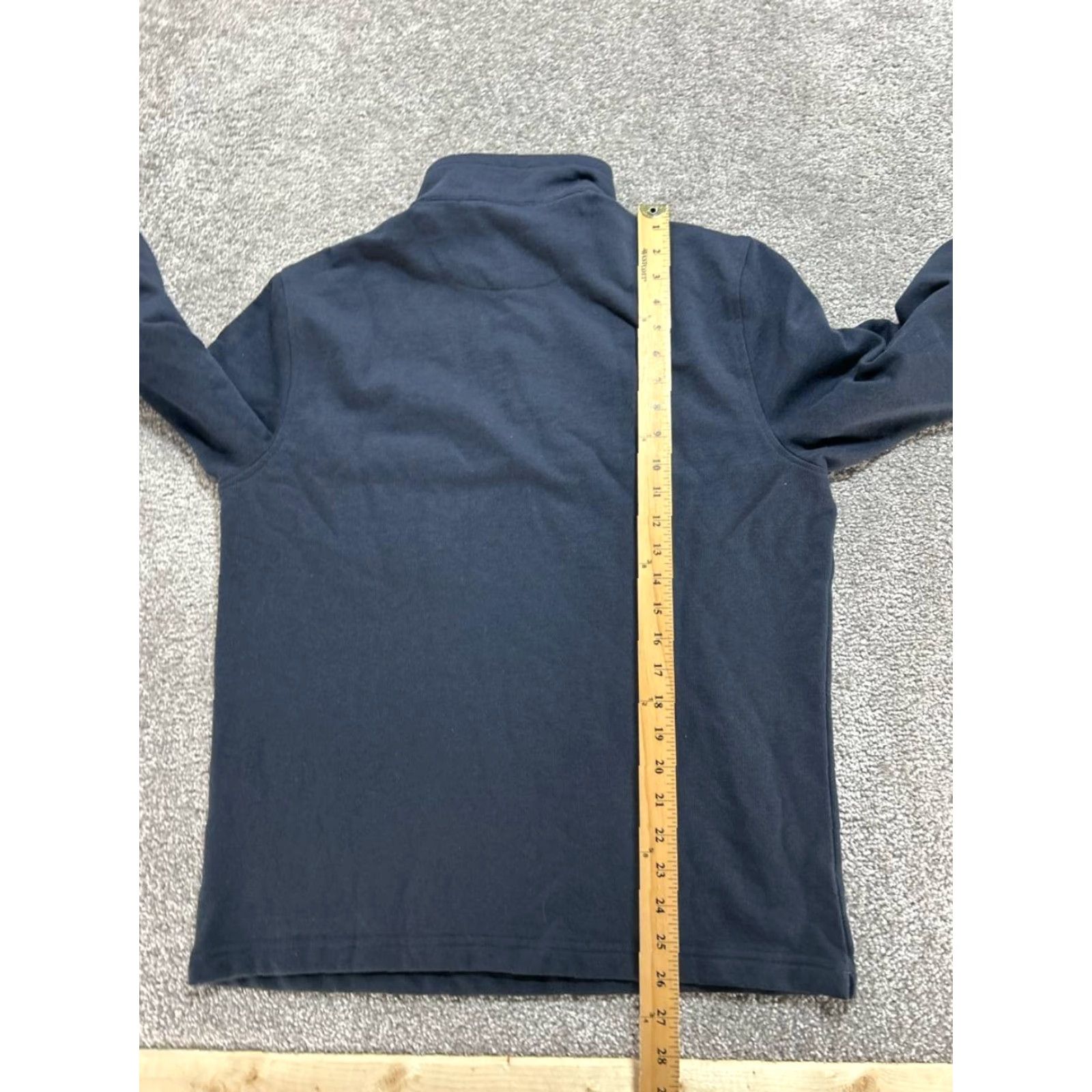 UNTUCKit UNTUCKit Parkson Sweatshirt Mens M Blue Cotton Snap Button Mock Neck Winter Shirt Size US M / EU 48-50 / 2 - 4 Thumbnail