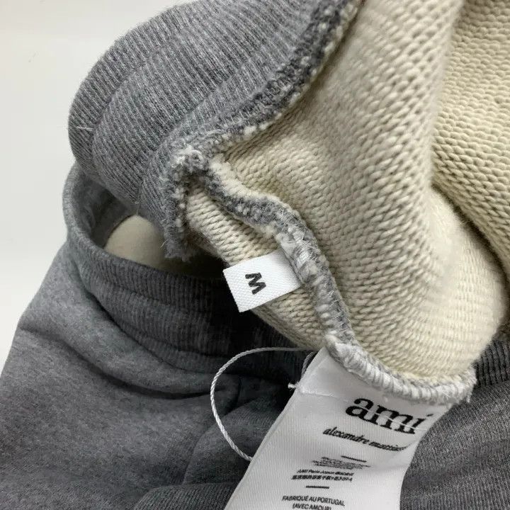 AMI AMIPARIS Gray High-Waist Casual Shorts -2508 Size US 30 / EU 46 - 5 Thumbnail
