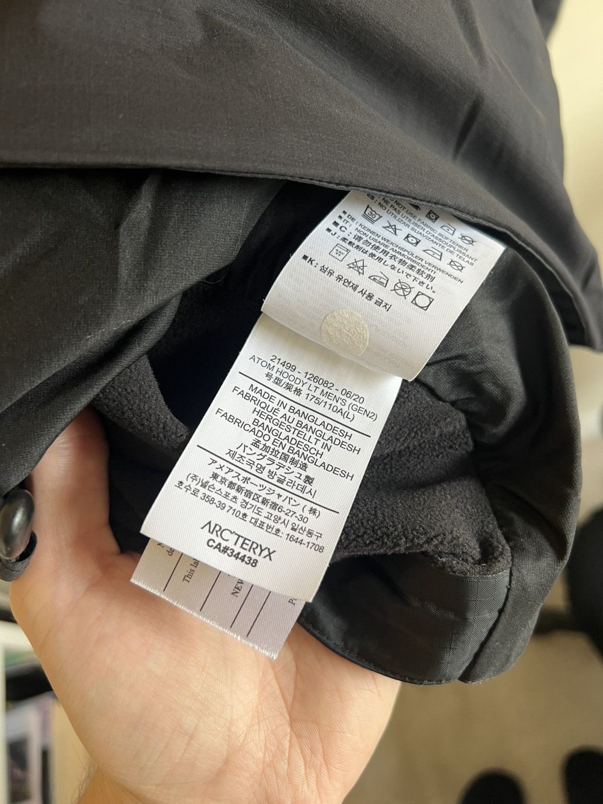 Arc'teryx Arcteryx Leaf Atom LT Gen 2 Black Size US L / EU 52-54 / 3 - 4 Thumbnail