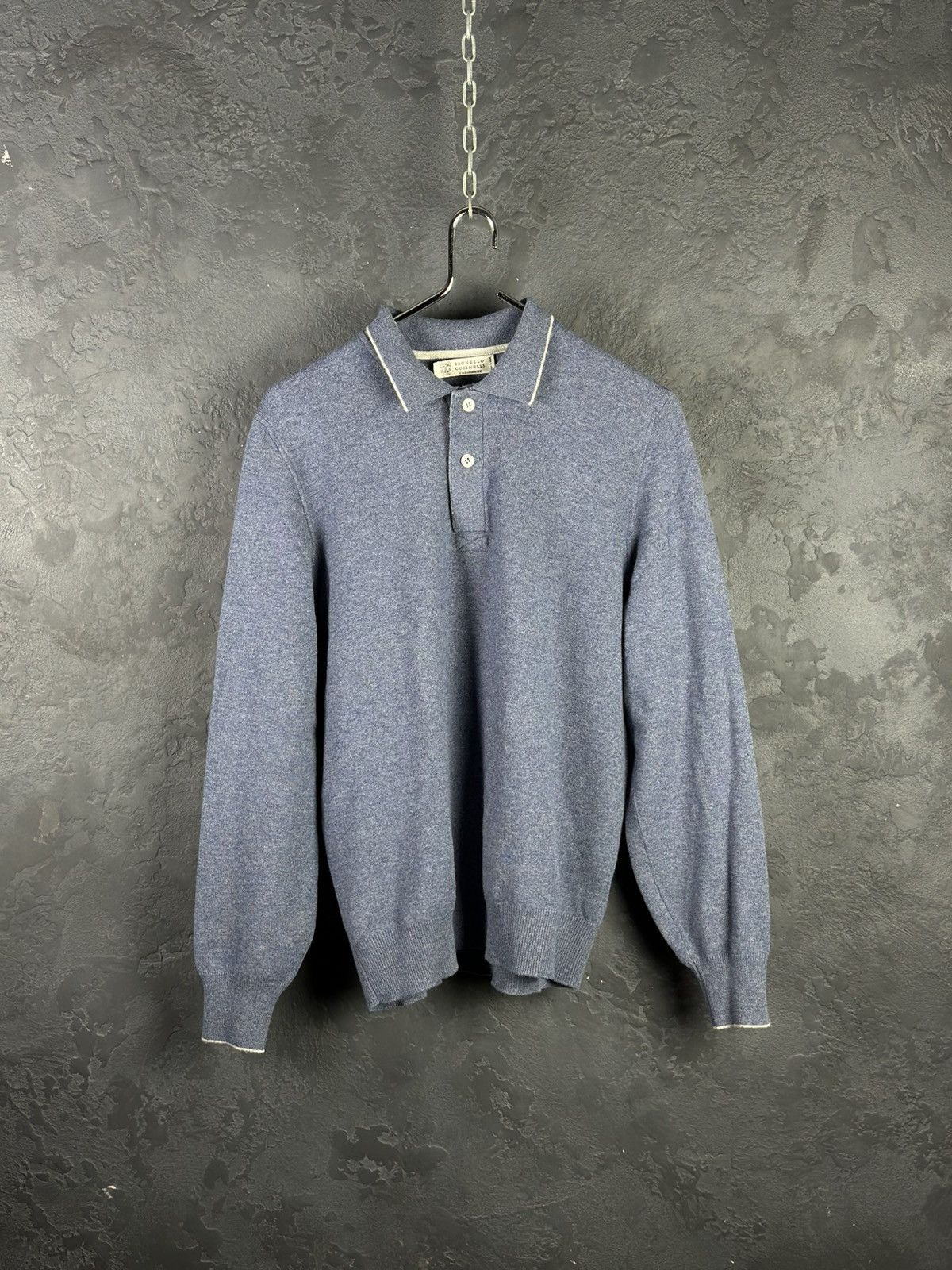 Brunello Cucinelli Brunello Cucinelli Cashmere Button Sweater Jumper Size US M / EU 48-50 / 2 - 3 Thumbnail